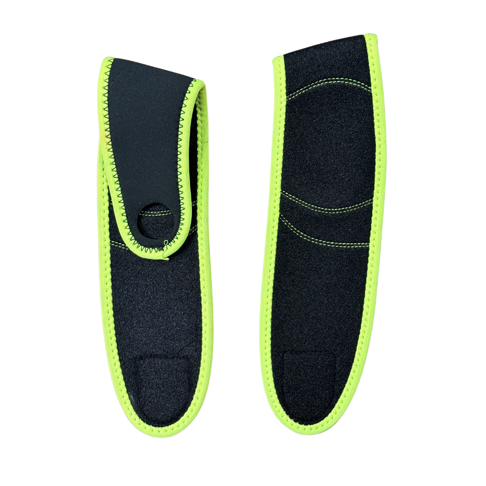Gymvitals Neoprene Barbell Pads, Grip Pads, Weightlifting Grip Pads, Neon Color, 1 Pair