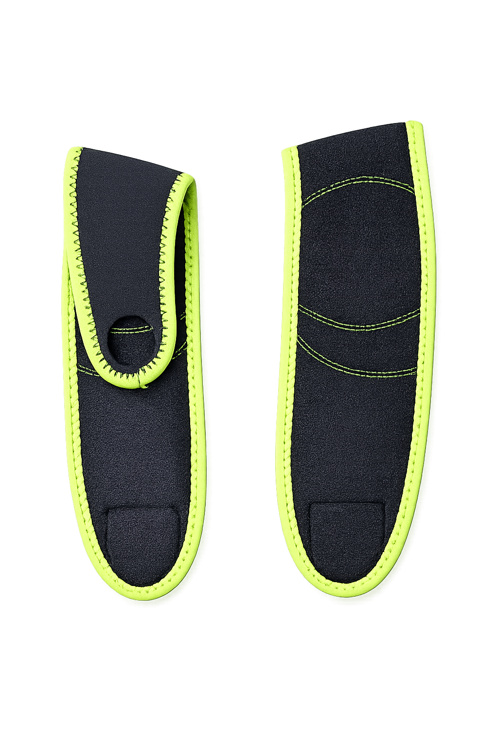 Gymvitals Neoprene Barbell Pads, Grip Pads, Weightlifting Grip Pads, Neon Color, 1 Pair