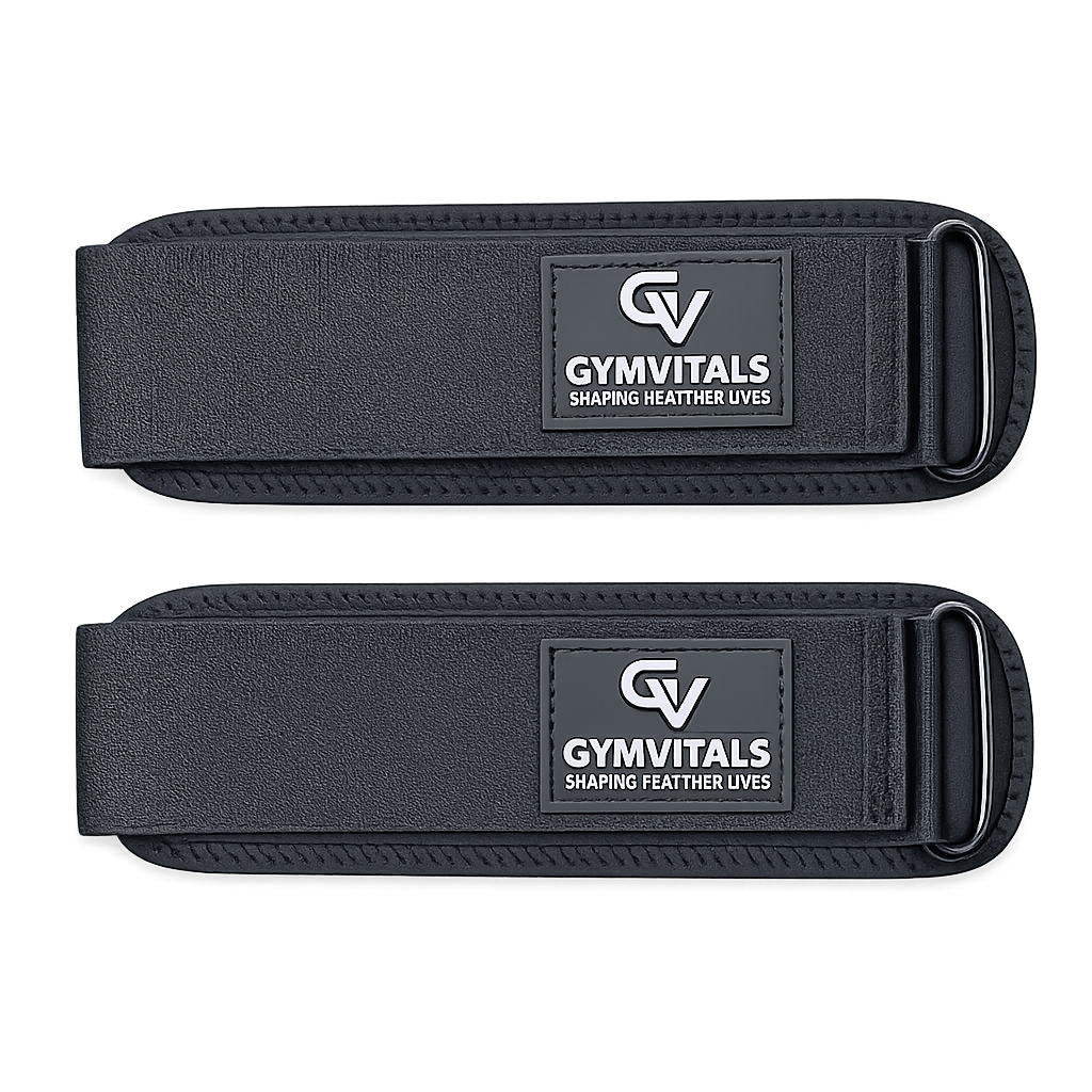 Gymvitals Weightlifting Straps, 1 pair